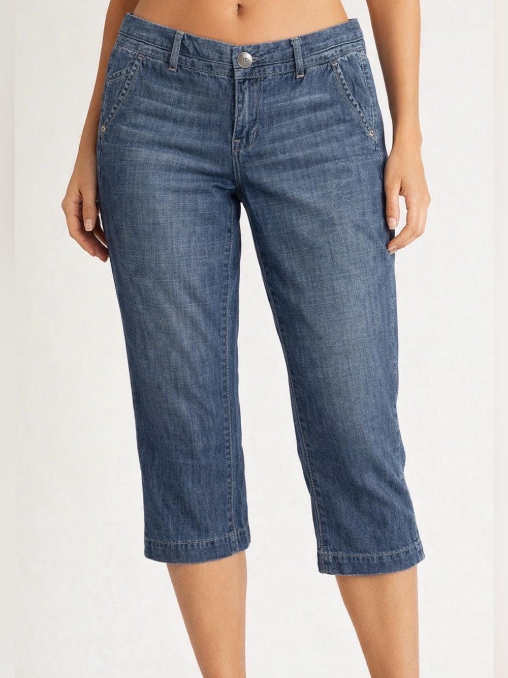 GAP Women’s Size 6 Limited Edition Blue Denim Capri Jeans